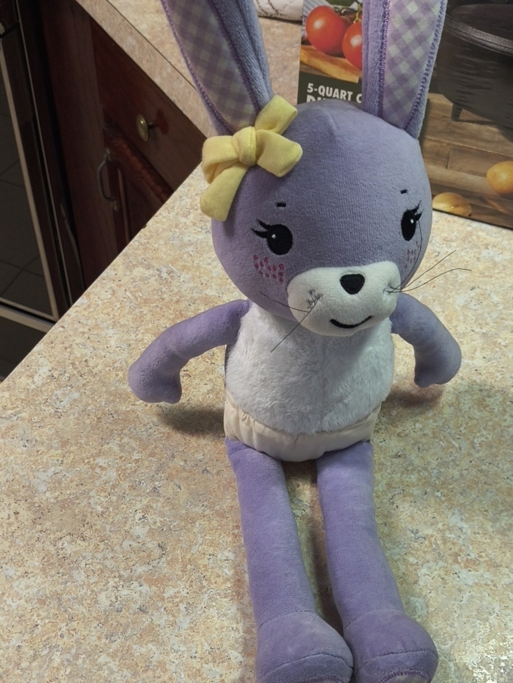 Matilda Jane Lavender Plush Bunny with Pantys GUC.